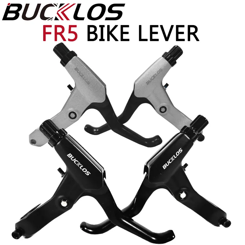 

BUCKLOS FR5 Bicycle Brake Handle 3 Finger Road Mountain Bike Brake Lever/cable Set Aluminum Alloy Road MTB Brakes Levers