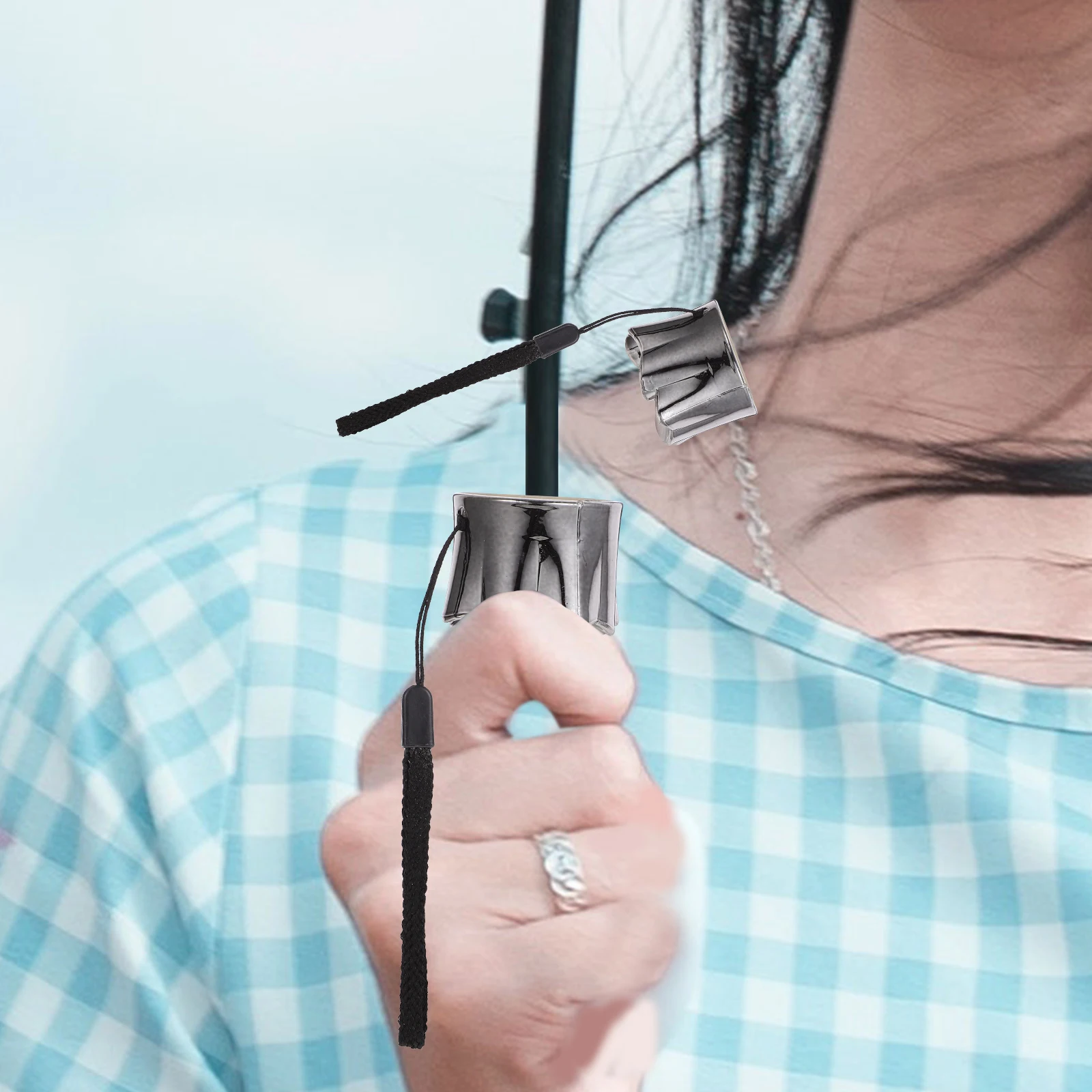 

2Pcs Durable Plastic Umbrella Handle Replacement Part Rain Umbrella Grip Compact Lightweight Compact Handle