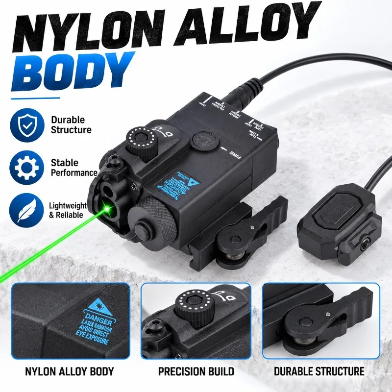 Durable MINI‑A2 Laser Alignment Accessory Multi‑Direction Fine Tuning Hobby Ornament For 20mm Rail