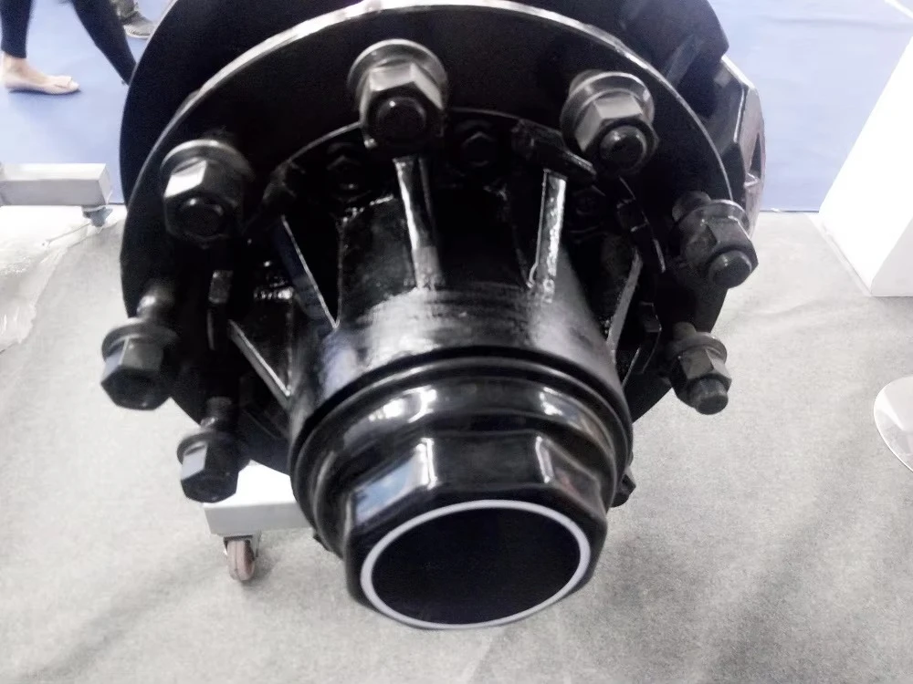 Factory Priced FUWA 13t Steel Brake Disc Axle Semi-Trailer Truck Parts by Trailer Axle