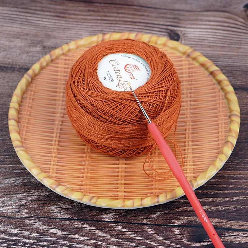 45g/regiment 8 Lace Thread Pure Cotton Thread. Mercerized Flax Wool. Summer Towel Coat Short Sleeve Handmade Diy Crochet Materia