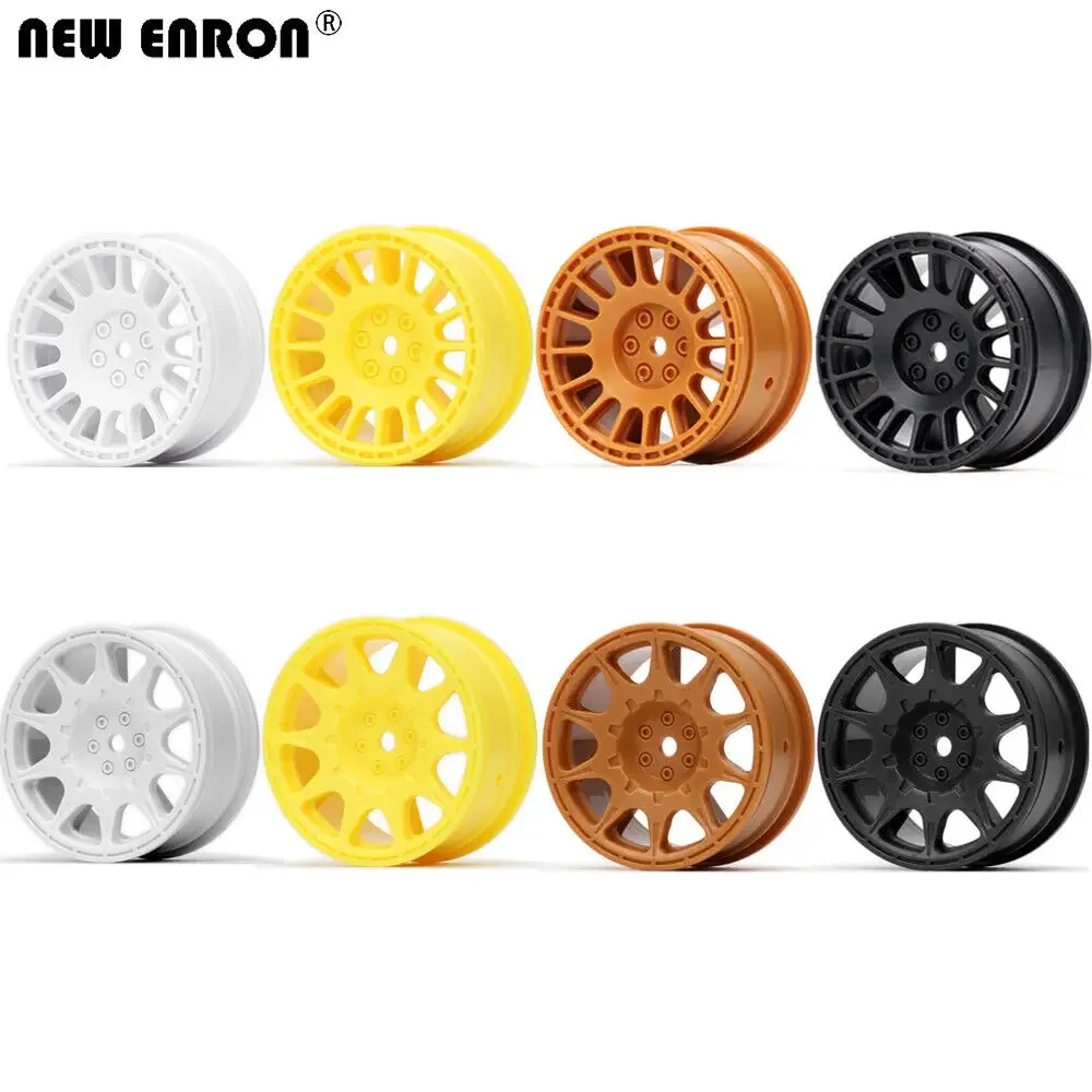 Plastic 10 / 16 Spoke Rally Drift On-Road Racing Wheel Rim Offset 0mm For 1/10 Traxxas HSP Tamiya HPI Kyosho RedCat SAKURA ETC