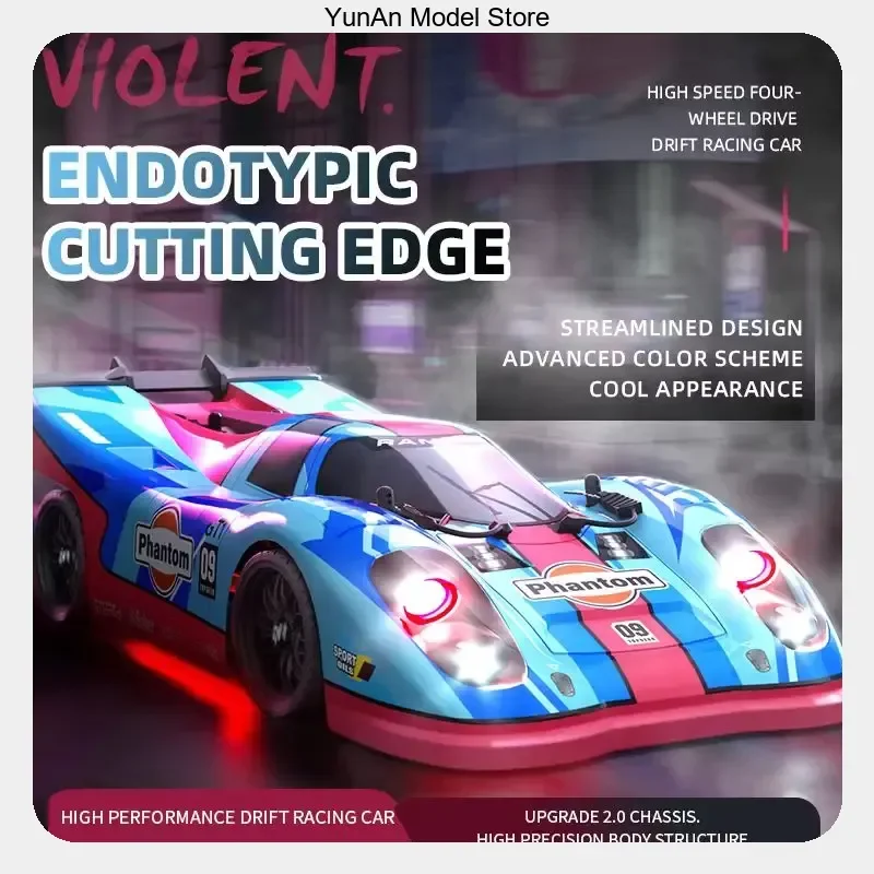 Rc Car Remote Control Vehicle 1:16 2.4g 4wd High Speed Brushless Drift Racing Off Road Racing 70km/H Competitive Supercar