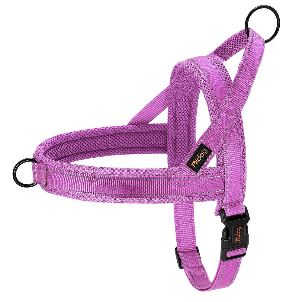 Reflective Nylon Dog Harness No Pull Dog Harnesses Vest Escape Proof Quick Fit Pet Strap Harness for Small Medium Large Dogs