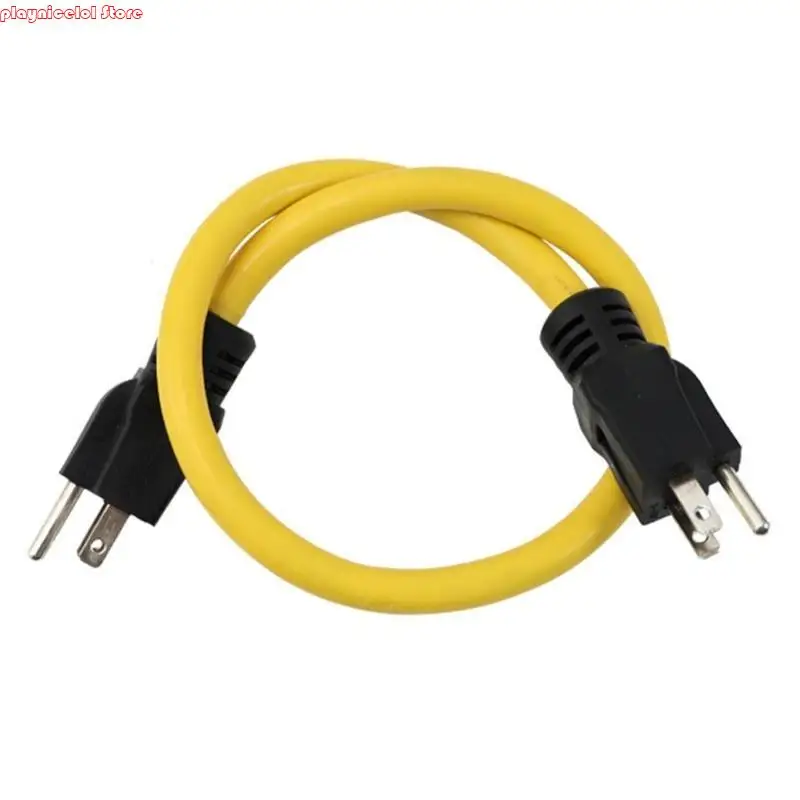 E8BA 3 Prong Male Plug to 3 Prong Male Receptacle Adapter Power Cord Adapter - Image 4