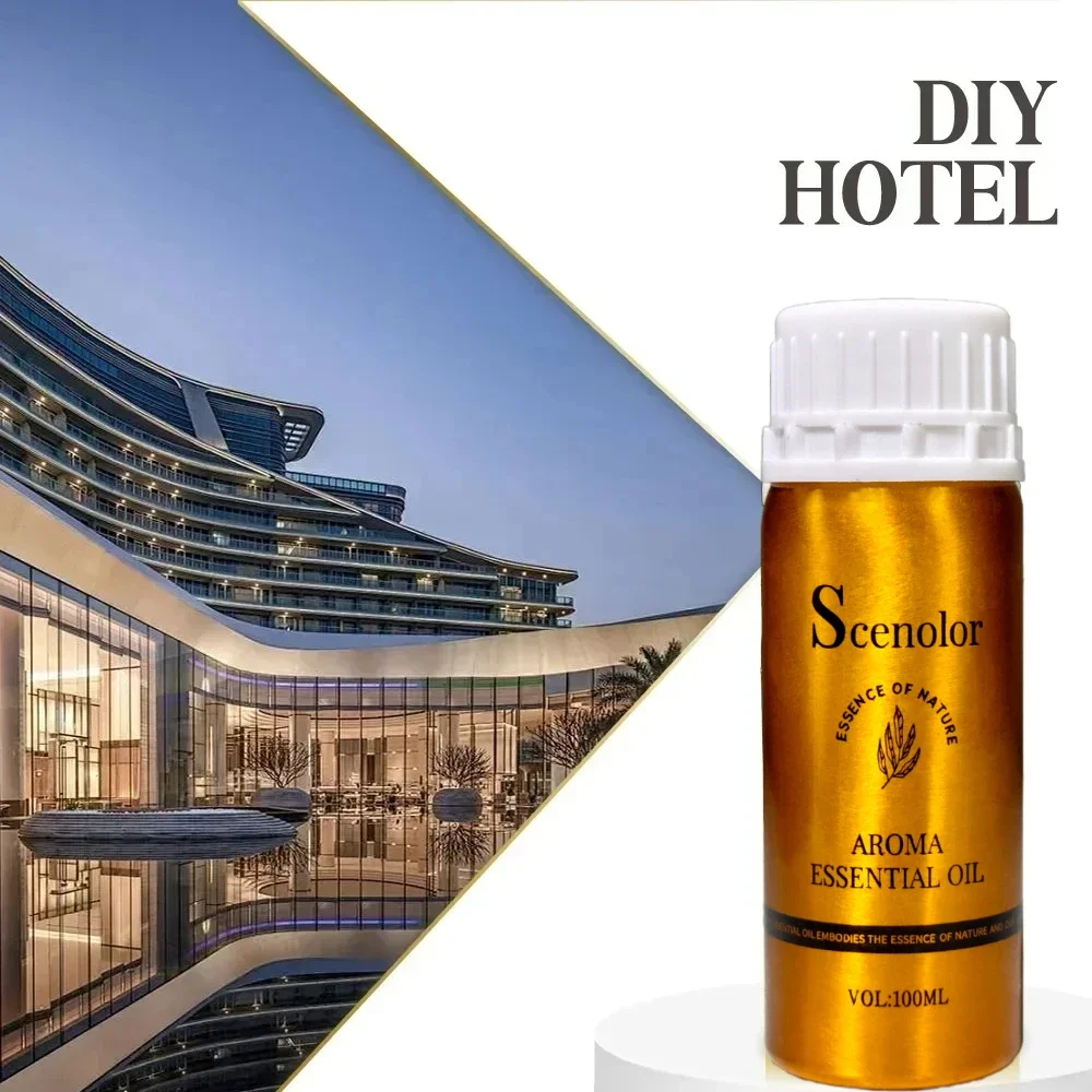 فندق زيت طبيعي 100 مللي مستخلص نباتي نقي غرفة العطر المنزل معطّر الهواء الكهربائية العطرية واحة زيت طبيعي للناشر