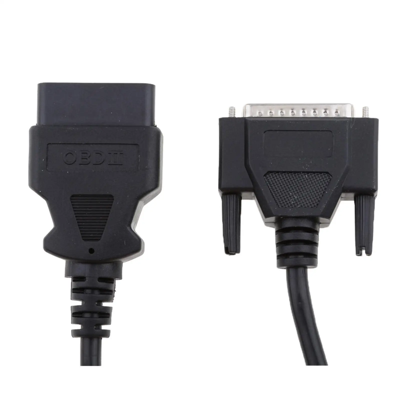 Auto Car OBD II 2 16Pin to DB25 25Pin Diagnostic Extension Convertor Cable