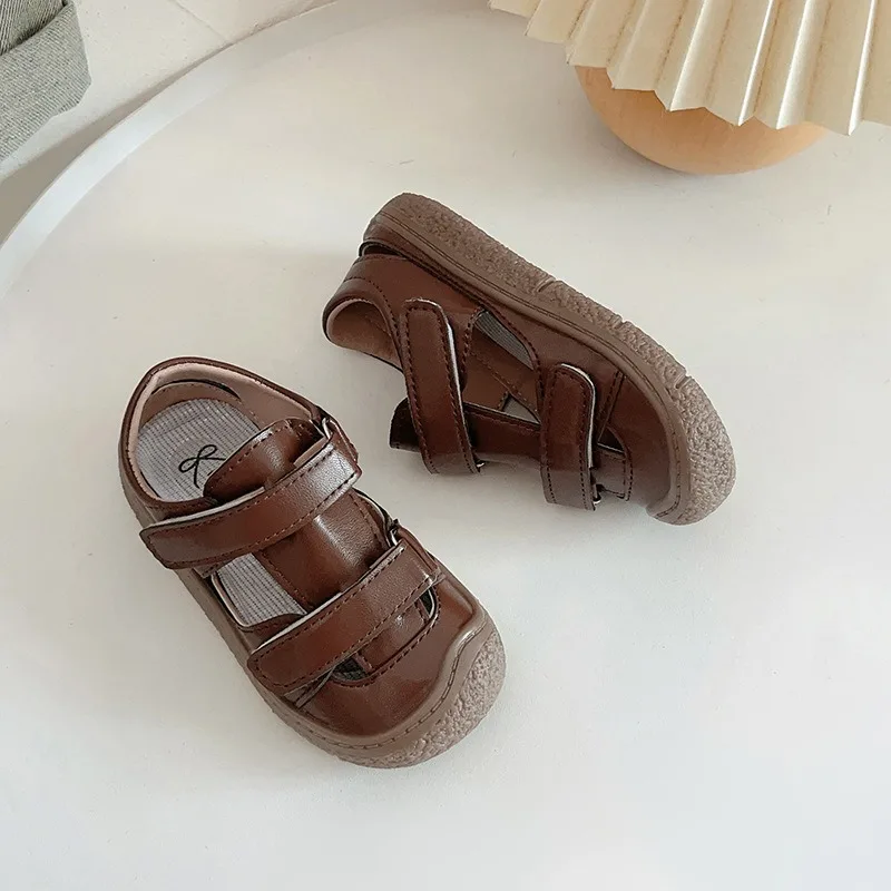 Sandalias de verano para bebés, zapatos cómodos para niños pequeños, sandalias informales de suela suave, antideslizantes, zapatos para primeros
