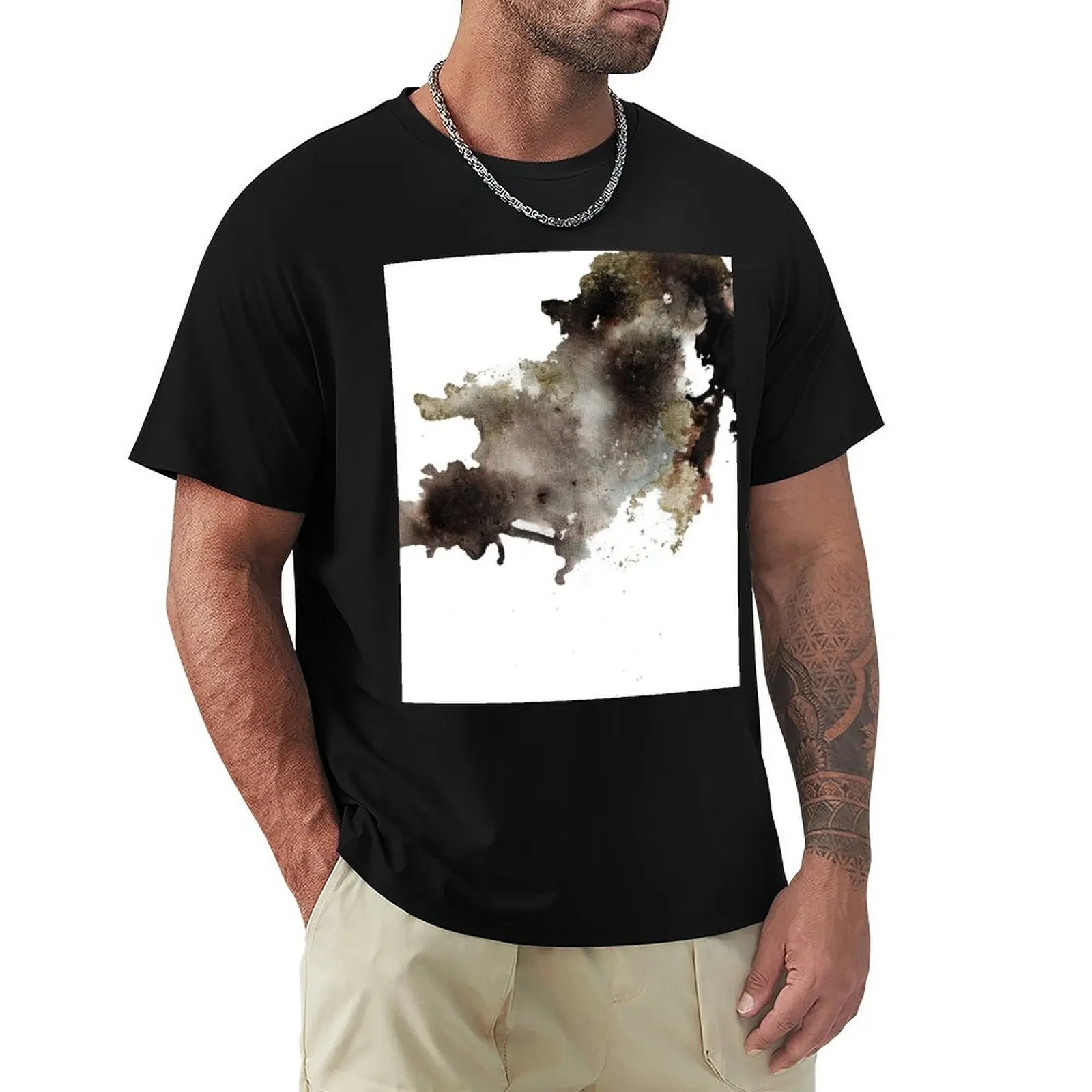 

City Smoke T-Shirt plain Luxury man anime stuff anime funny t shirts men