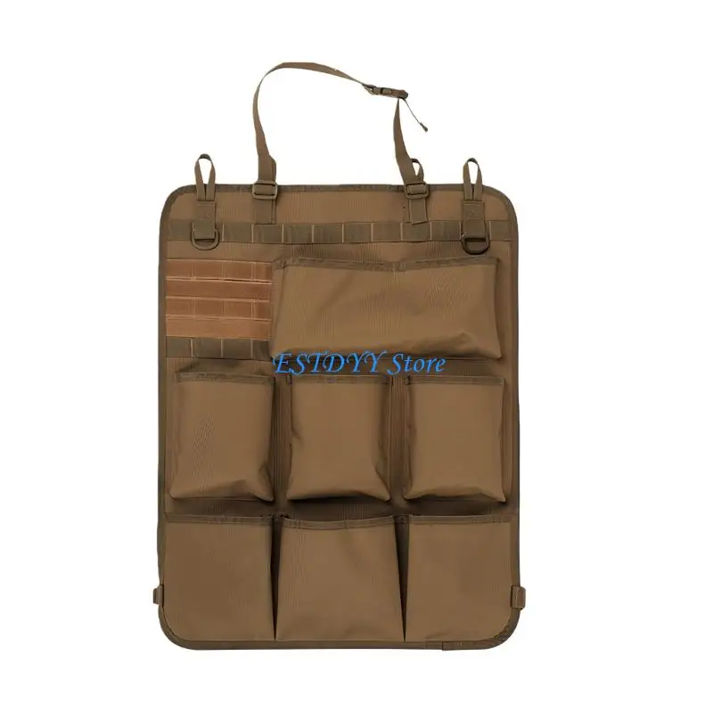 G6DE Simple Design Car Backseat 8 Compartments Organized Interior Practical