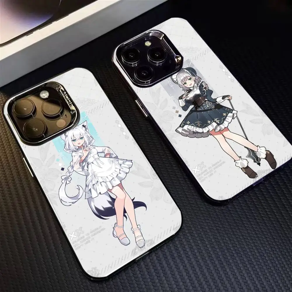 

Lolita Girls Of HOLO Phone Case For iPhone 16 17 15 14 12 13 Pro Max Black Color Shockproof Cover