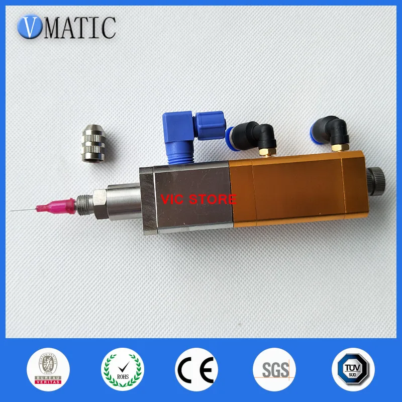 Imagem -02 - Cola Pneumática Única Líquido de Sucção Válvula Cilindro Distribuidor de Cola Bico Dispensador Controlador de Arma