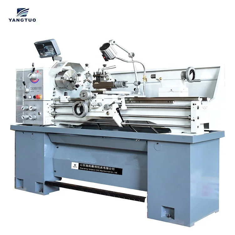 CQ6236 Mini Manual Bench Lathe, Small Metal Working Engine Lathe, 360mm Horizontal Turning Machine