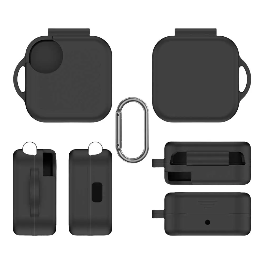 Silikon-Schutzhülle mit Karabiner, Kopfhörer-Hülle, stoßfest, vollständiger Schutz, Gehäuse, Anti-Drop, für CMF Buds Pro 2-Abdeckung