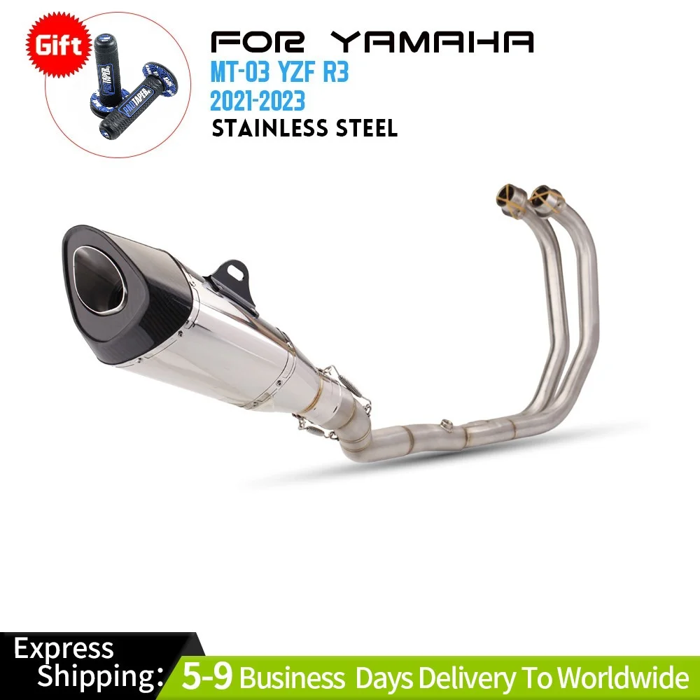 

Slip For Yamaha YZF R3 2015-2025 MT-03 Whole System Muffler Exhaust Header Pipe Exhaust Systems Exhausts Pipes