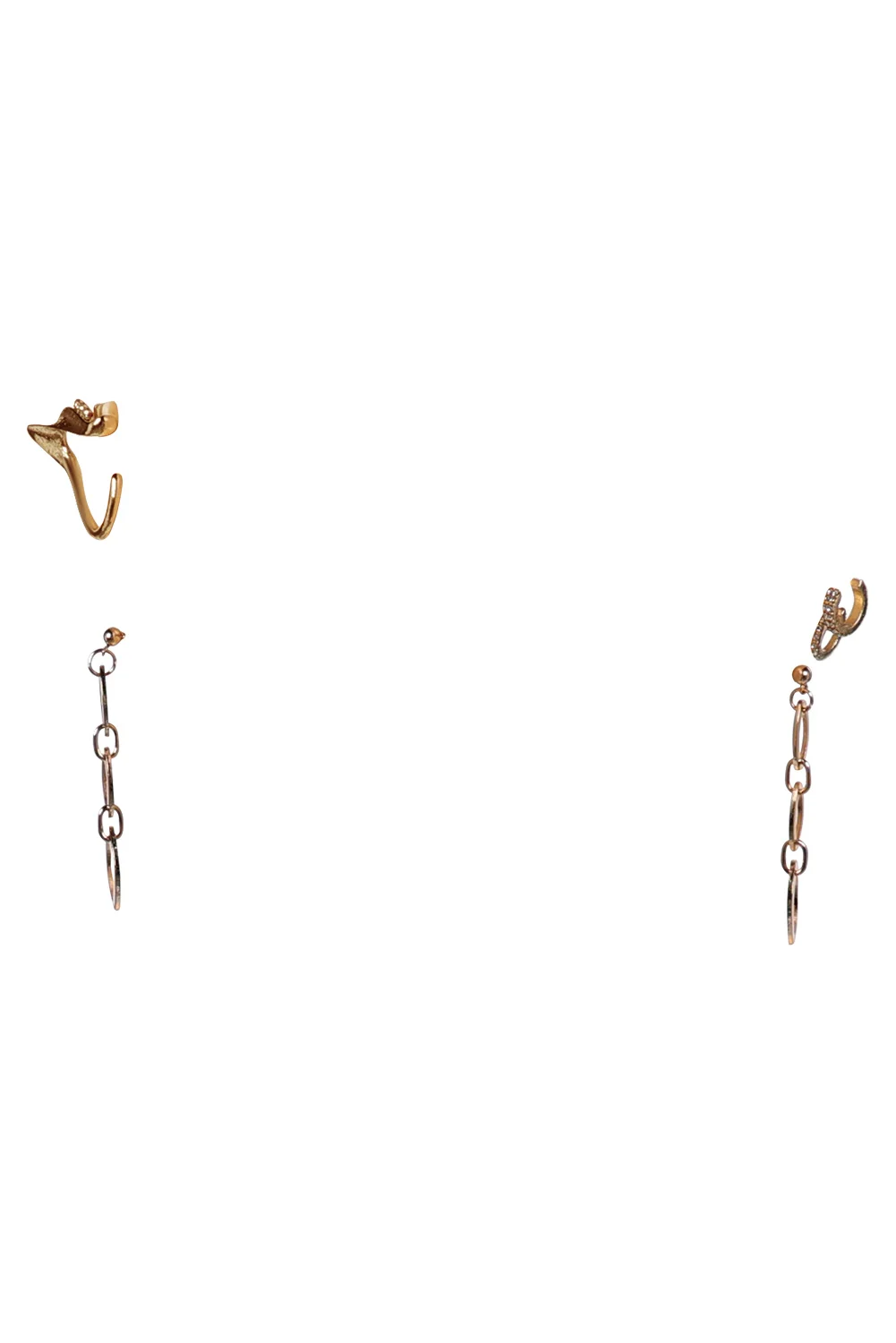 Devil RRuumi Earring Cosplay Ear Clip for Costume Accessories