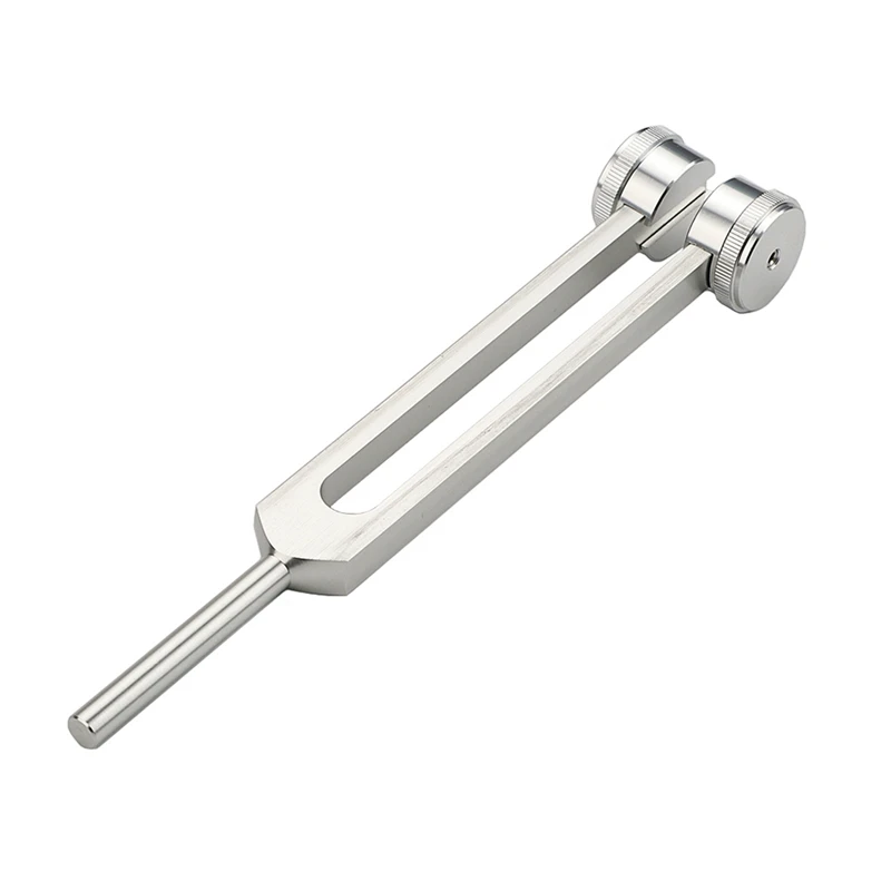 Juego de diapasones de 128 Hz, diapasón bioacústico ponderado para curar chakras, terapia de sonido, herramienta para aliviar el estrés