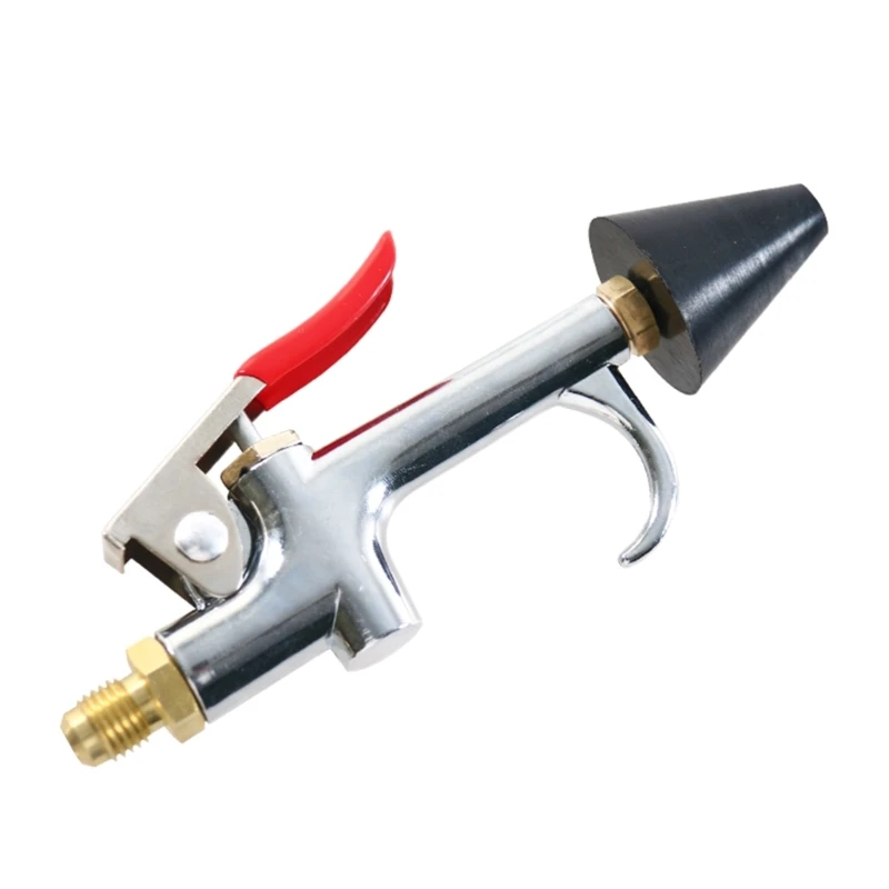 A70F 1/4NPT Lever Blow Gun Nozzle Rubber and Safety Tip Nozzles, for Industrial Household Air Blow Compressor