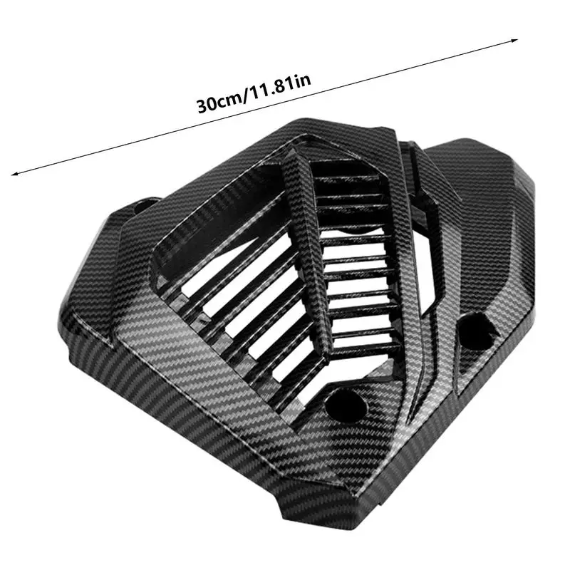 Motorrad Wassertank Schutz behälter Abdeckung Schutz abdeckung Front schild Wassertank abdeckung modifizierter Schutz gitter Carbon