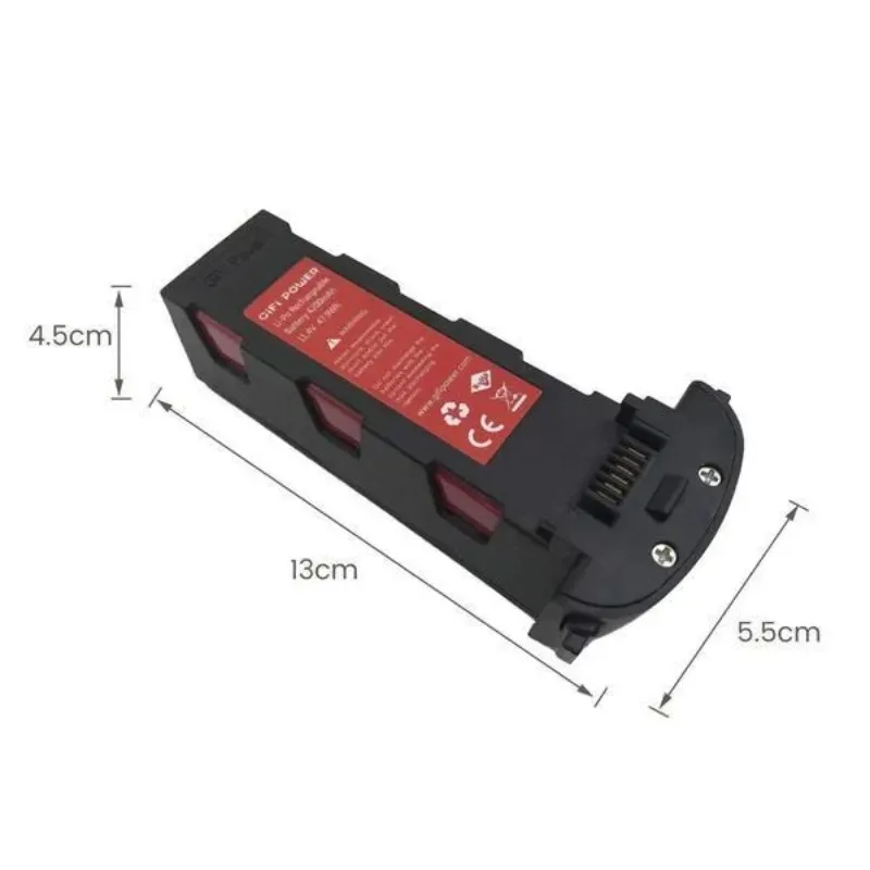 Newly upgraded 11.4V 4200mAh Drone Batterys for Hubsan H117S Zino Pro GPS RC Quadcopter Spare Parts Battery for RC FPV Racing