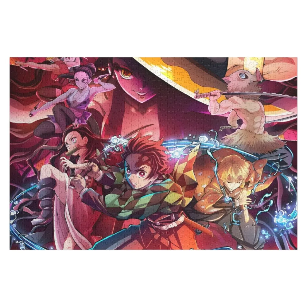 

Demon Slayer Kimetsu no Yaiba Demon Slayer головоломка на заказ деревянные подарочные игрушки для детей фото таможенные с фотопазлом