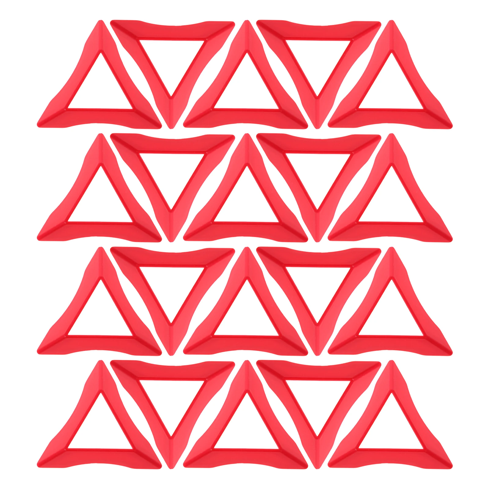 

20 Pcs Stand Triangular Base Stable Support Display Lightweight Puzzle Toy Accessory Sportsman
