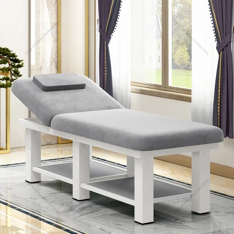 Mesas De Masaje multifuncionales nórdicas, mesas De masaje ajustables para recoger orejas, salón De belleza, muebles De diseño, Cama De Masaje HBMT