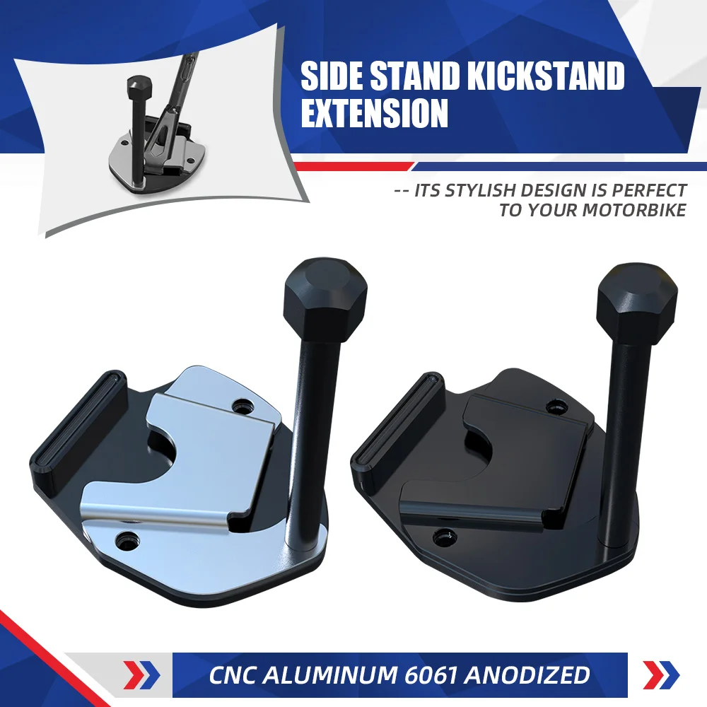 

FOR Honda CRF1100L CRF 1100L Africa Twin/DCT/ES 2020-2021-2022-2023 2024 Kickstand Side Stand Enlarge Foot Pedal Support Set