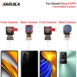 Back Big Main Camera Module And Front Small Camera Module Flex Cable For Xiaomi Poco F3 F4 GT M3 Pro X3 X4 Pro 5G