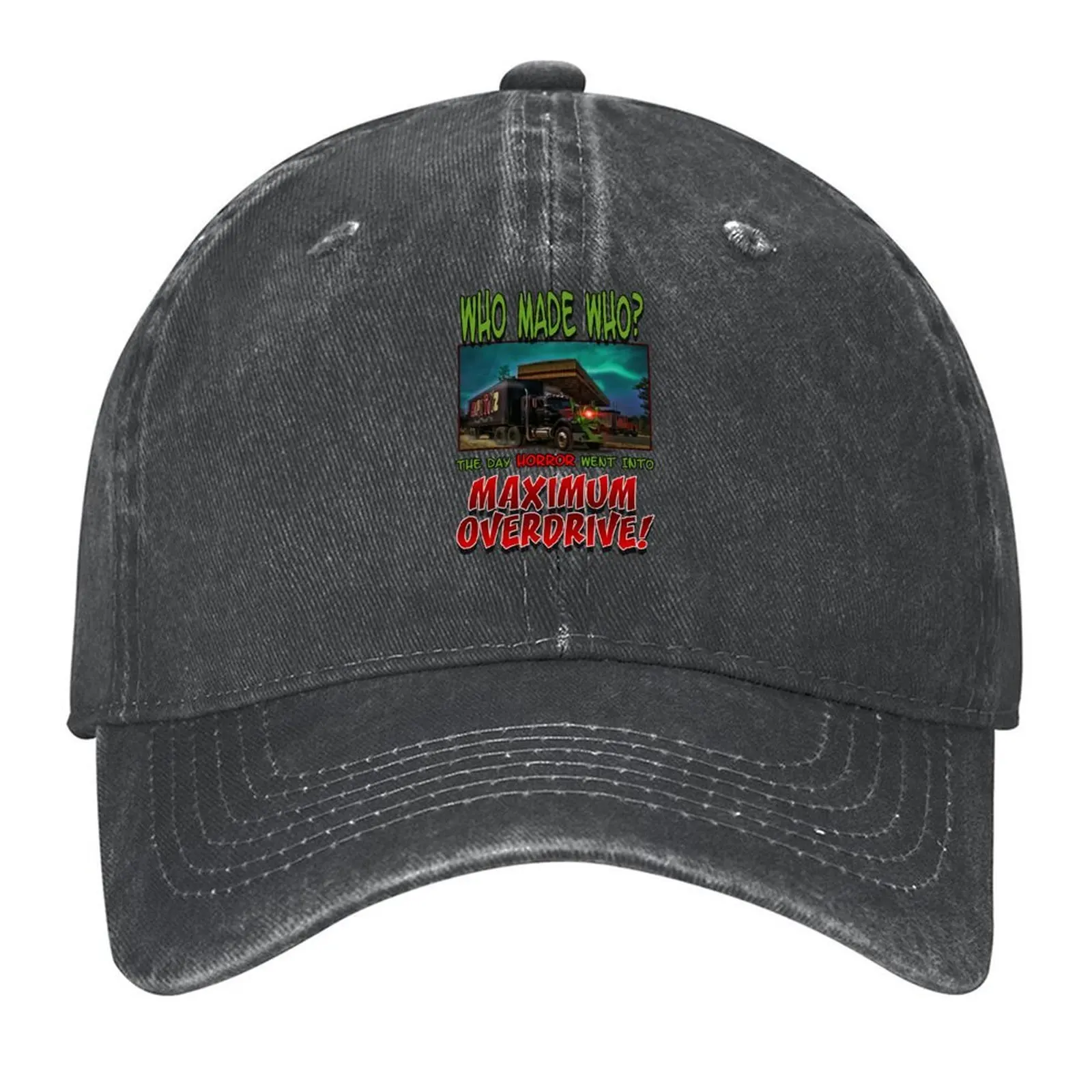 

Maximum Overdrive Classic . Baseball Cap hats for men Luxury Brand Big Size Hat custom caps For Man Women's