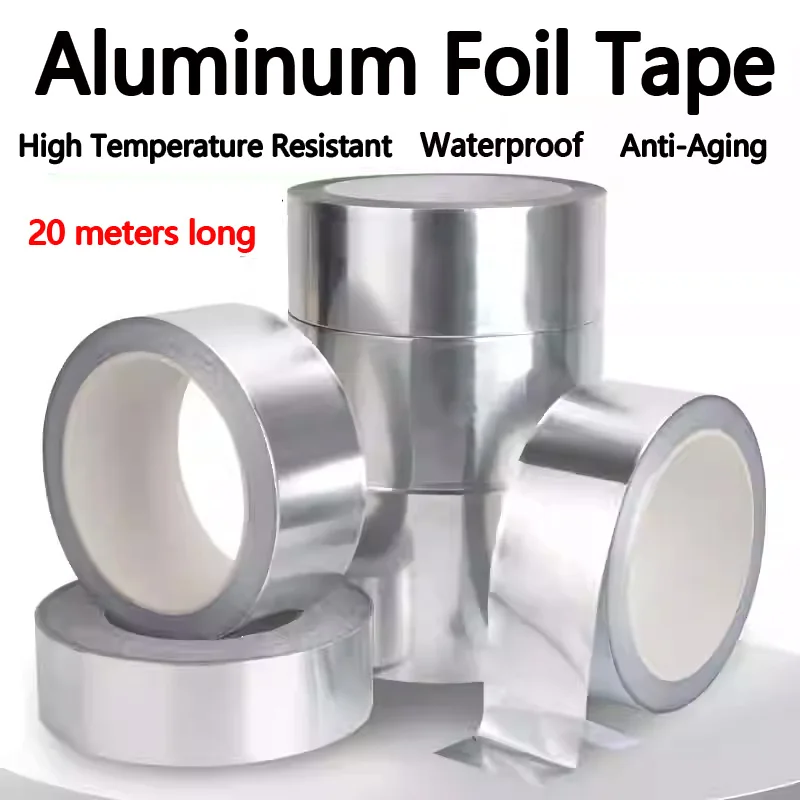 

Aluminum foil tape for pot repair, high-temperature resistant, thickened aluminum-tin foil paper, heat insulation, suitable for