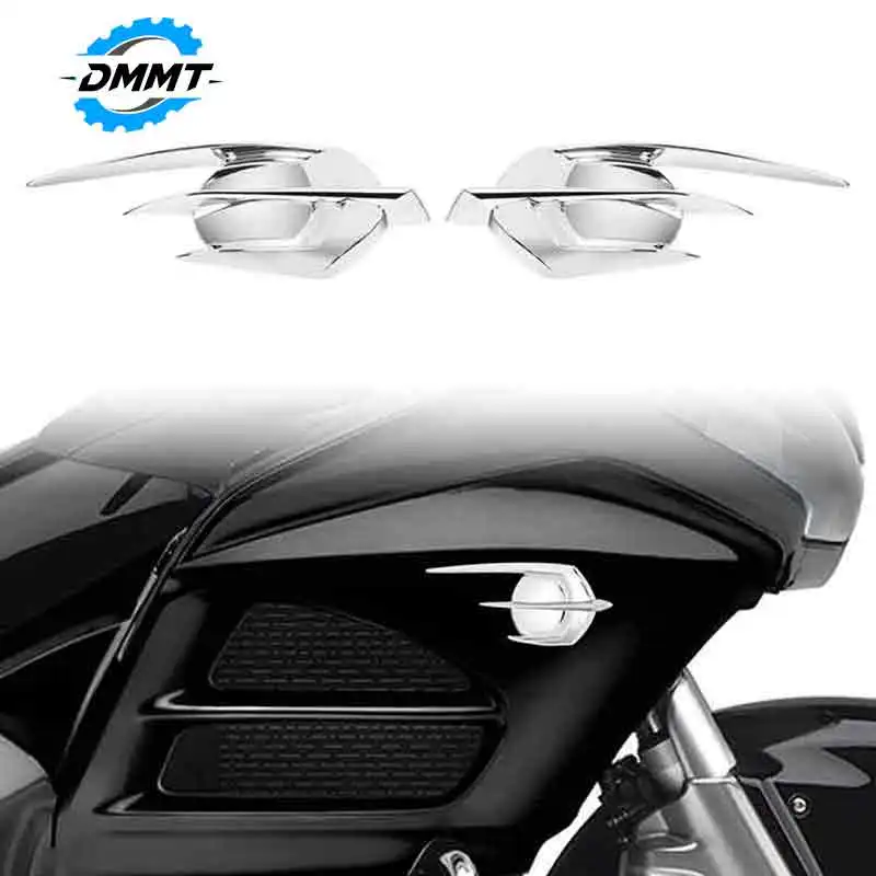 

Motorcycle Accessories Fairing Intake Scoops Falcon Emblem Cover For Honda Goldwing GL1800 2012-2017 2016 2015 2014 2013 2012