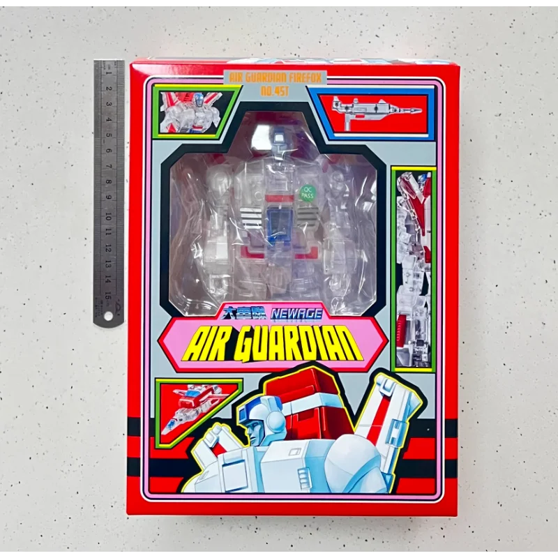 【Produits ponctuels】 jouets transformés originaux NEWAGE NA H45T ciel feu coloré Transparent Firefox petite Proportion poupée d'action