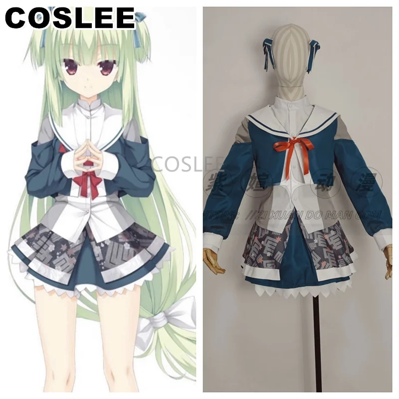 

Костюм для косплея COSLEE Senren Banka Murasame, игровой костюм, милая школьная форма, одежда для выступлений, одежда для Хэллоуина, Новинка