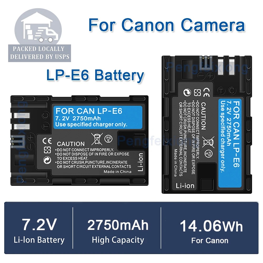 LP-E6 LP-E6P LP-E6N…