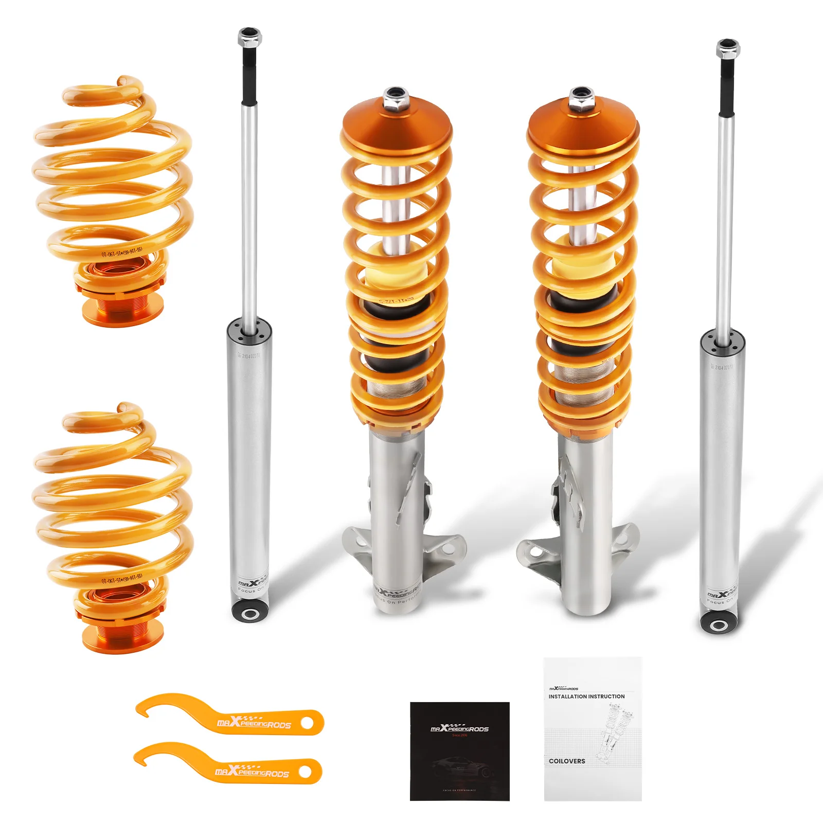 

MaXpeedingrods Coilovers Shock Absorber for BMW 3 E36 4-door Sedan 2-door Coupe 1990-1999 318is 316i 320i 323i