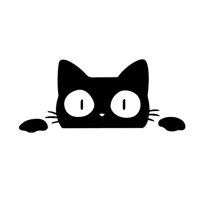 

Car Sticker Surprise Cat Eyes Personalized PVC Proof Scratch Cover Scratches Auto Motorcycle Accessories Decorative Decal