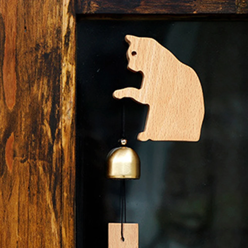 

3 Sets Doorbell Wind Chime Accessories Shopkeepers Chimes Open The Decorative Hanging Bells Copper