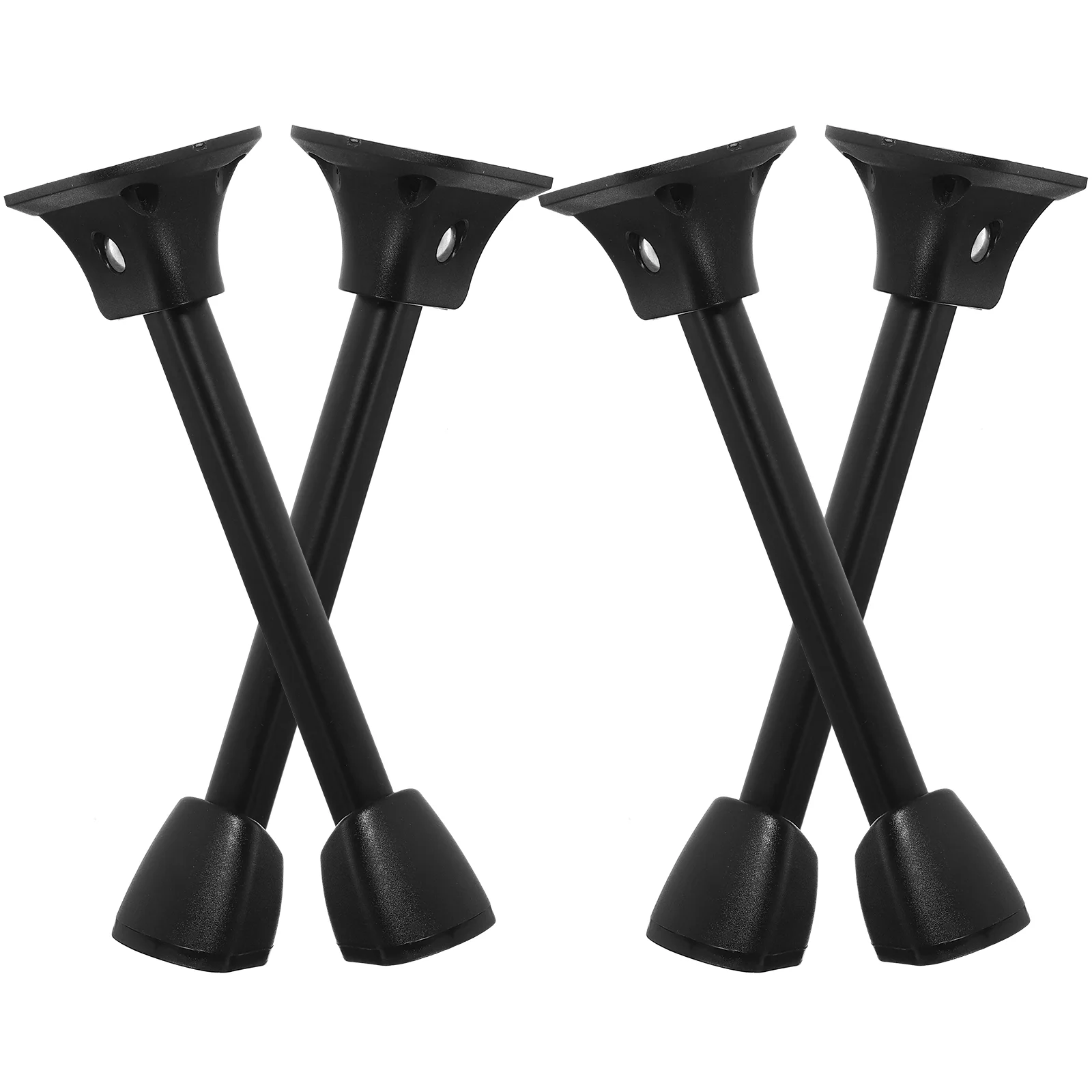 Patas plegables para mesa de comedor, Base para silla, extremo de muebles para horquilla de hierro forjado, 4 Uds.
