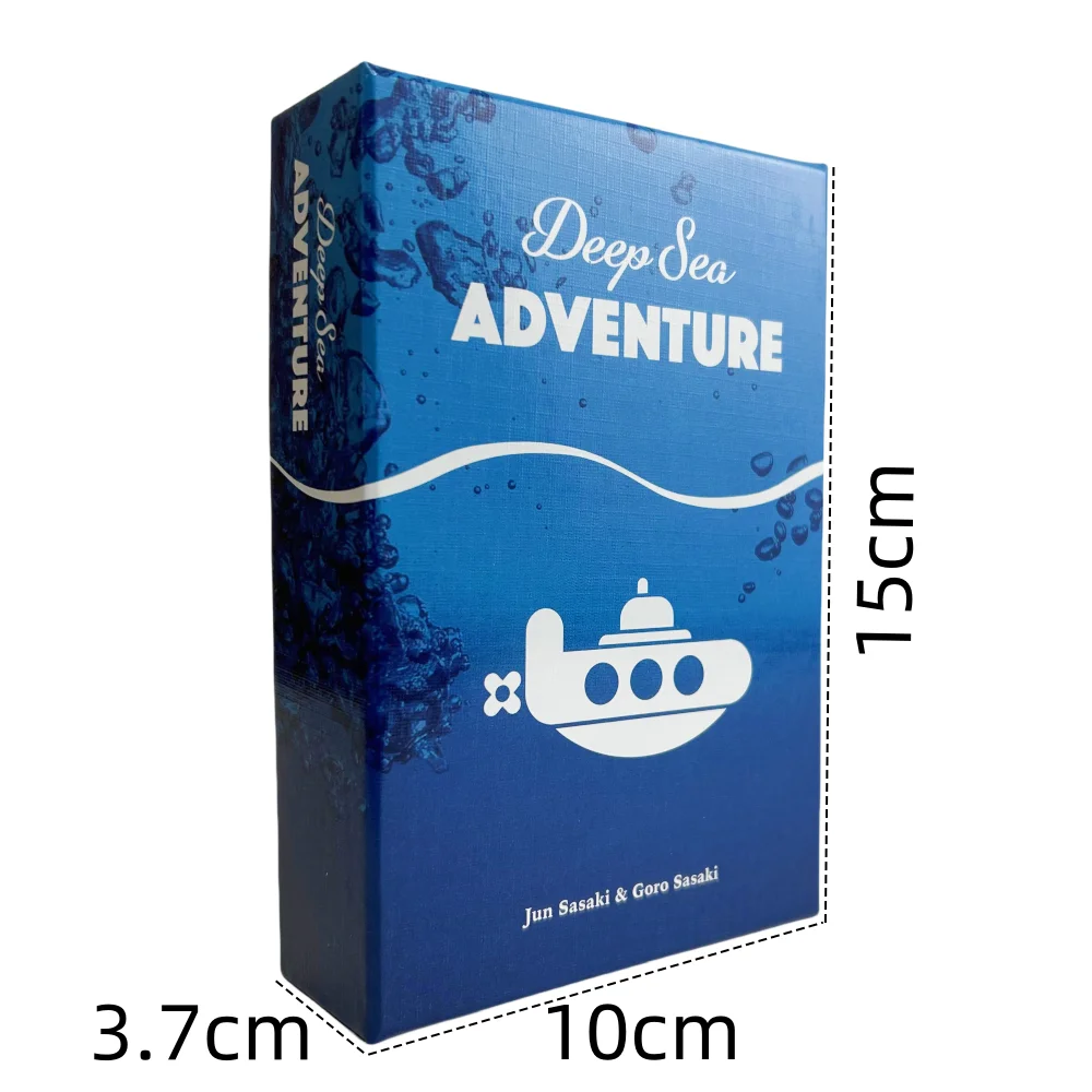 Deep Sea Adventure Family Gathering Game Card,Fun Card Game,Party Board Game