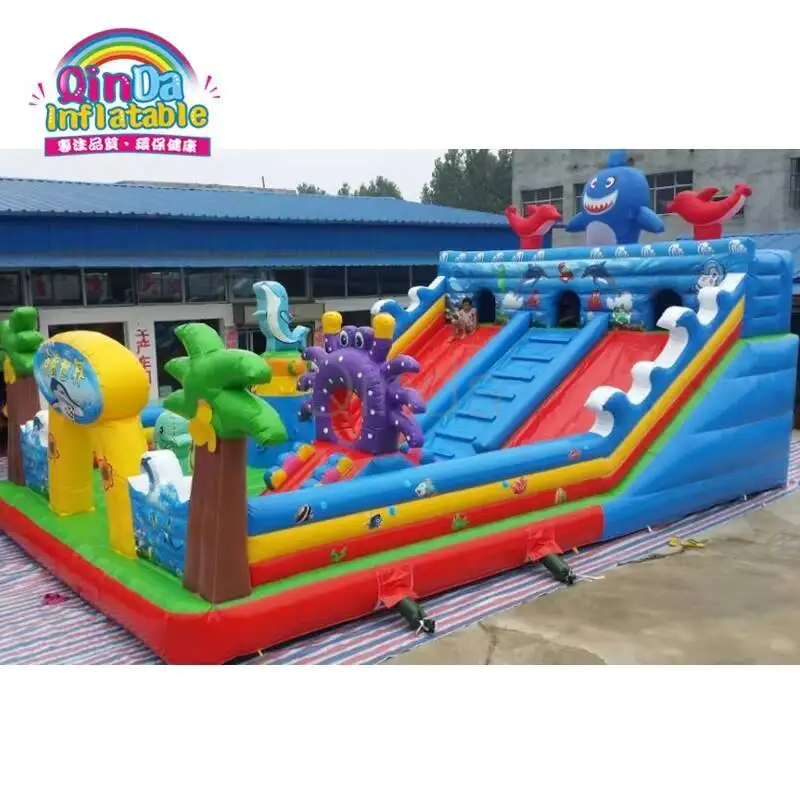 

Открытая надувная игровая площадка, надувной батут, надувной надувной замок на продажу