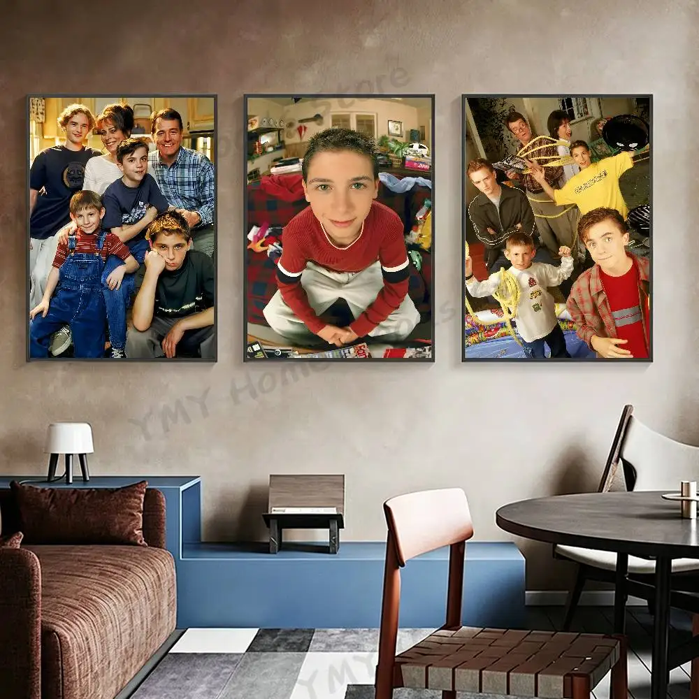 TV M-Malcolm in the Middle Poster For Wall Prints for Living Room Bedroom Office Home Decoration
