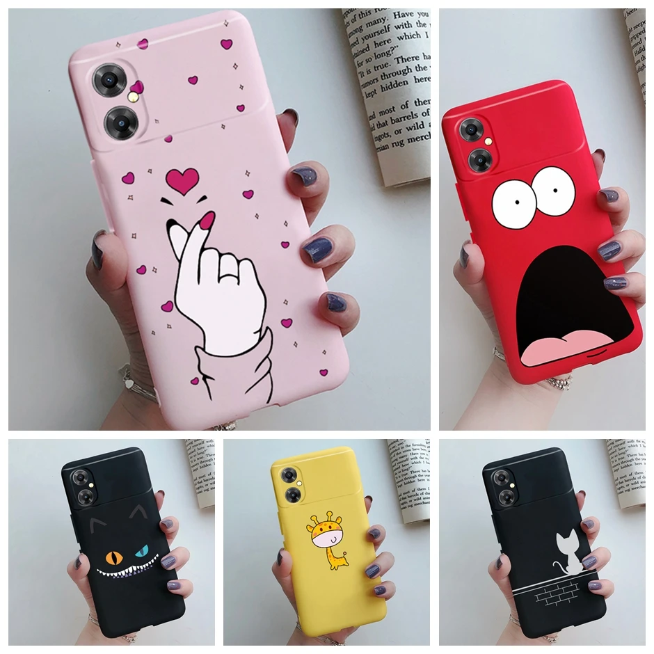 Cover Case For Xiaomi Poco M4 5G Phone Cases Candy Color Cute Cartoon Camera Protective Shell for POCOm4 5G Silicon Bumper Coque