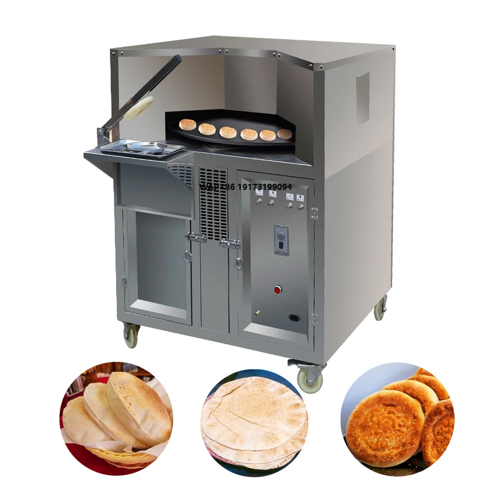 

Home Small Electric Gas Arabic Pita Flat Bread Roti Bake Maker Oven Stainless Steel Naan Tandoori Oven
