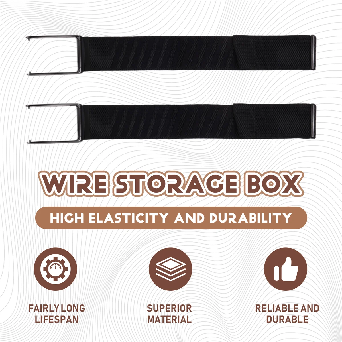 

AA85 2PCS Fitness Band for Whoop 4.0 Adjustable Wearable Health Fitness Activity Tracker Straps Fitness Tracking Strap Band