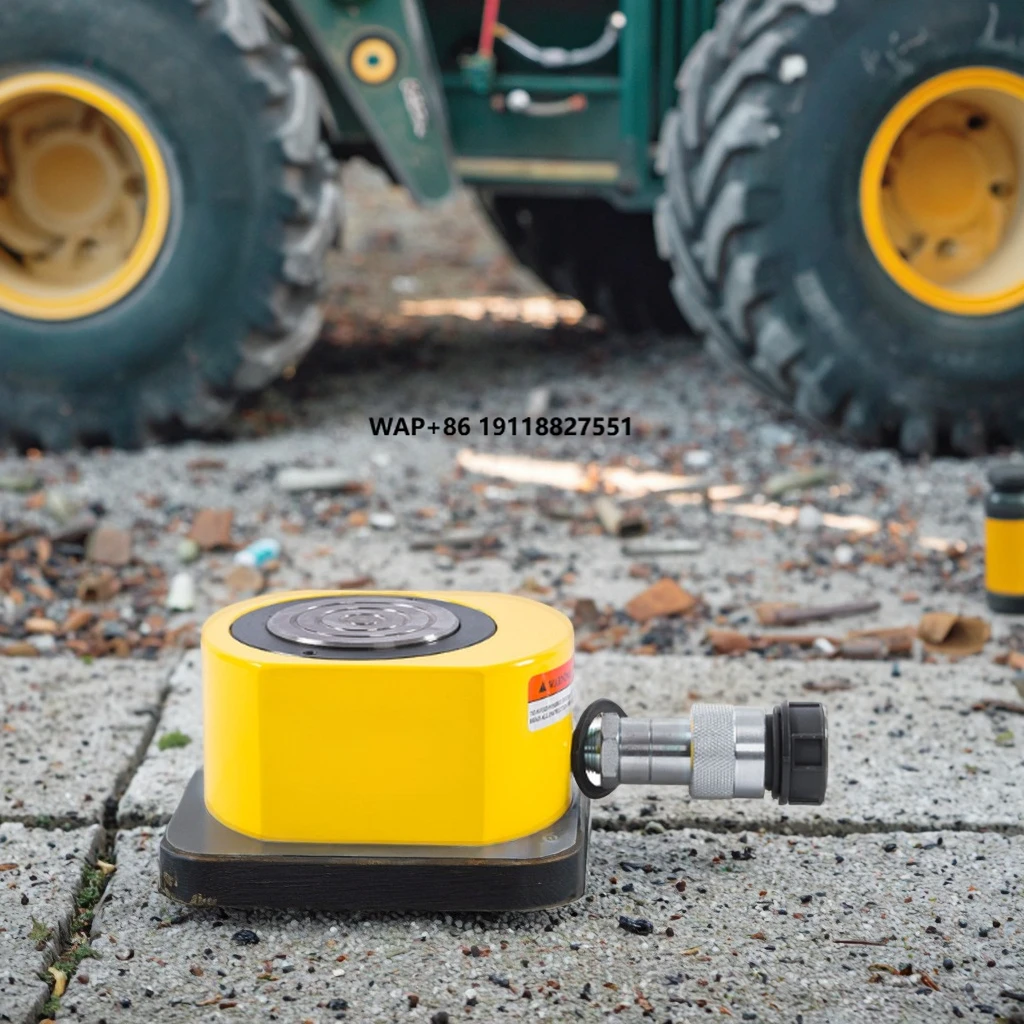 ERERPAC 100Ton Single Acting Low Height Adjustable Steel 700BAR 10000PSI Hydraulic Cylinder Jack Same As RCS-1002