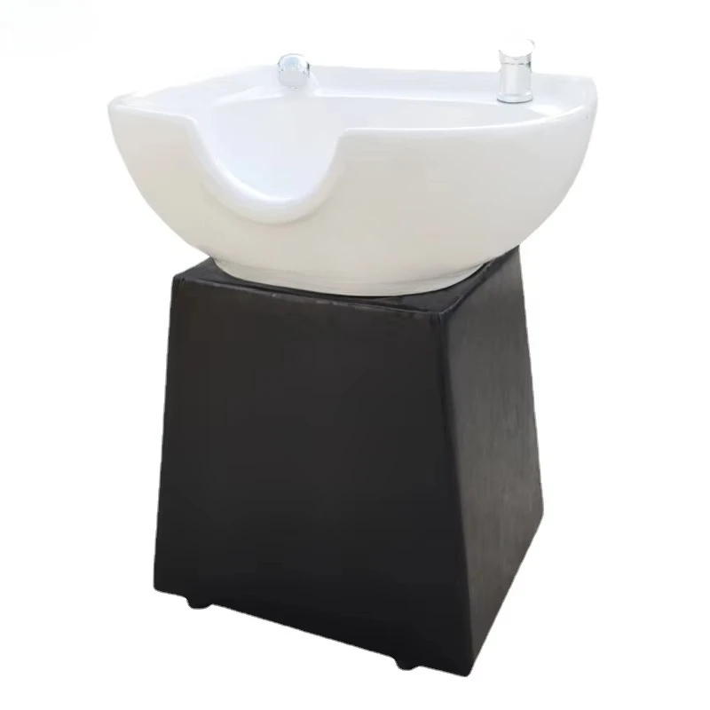 Sitting Punch Basin Barber Shop Ceramic Basin Barber Shop Shampoo Basin Vertical