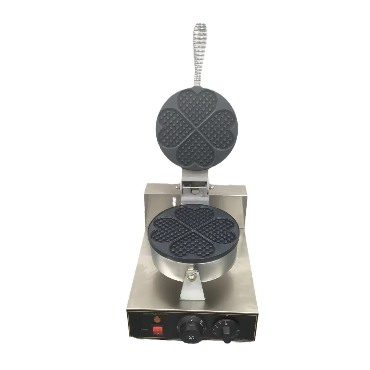 

Electric single head, four-heart five-heart waffle furnace, desktop double-sided heating