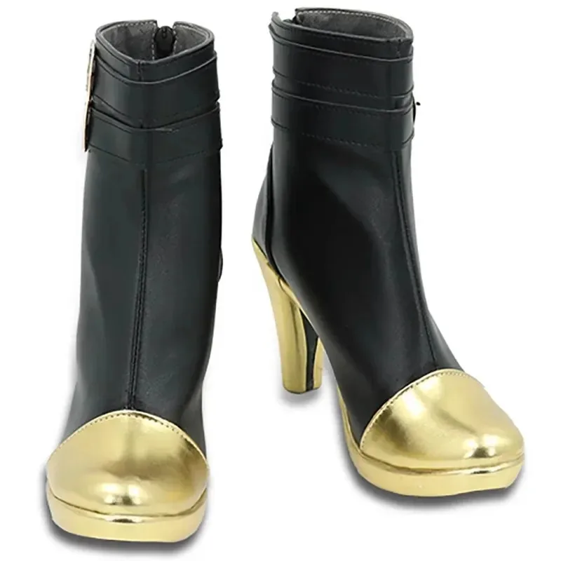 CyGame Honkai Impact 3 Rita Rossweisse Cosplay botas de tacón alto zapatos para Halloween Navidad actuación colección de Fans regalo