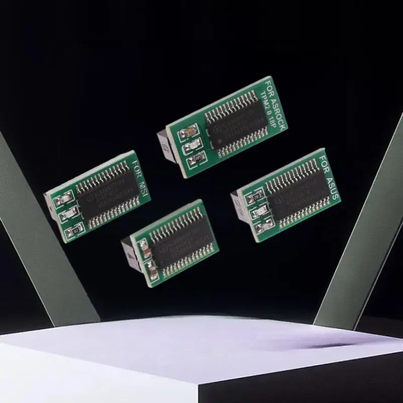 Garantice la seguridad de la placa base con el módulo TPM 2.0: compatible con ASUS MSI GIGABYTE ASRock